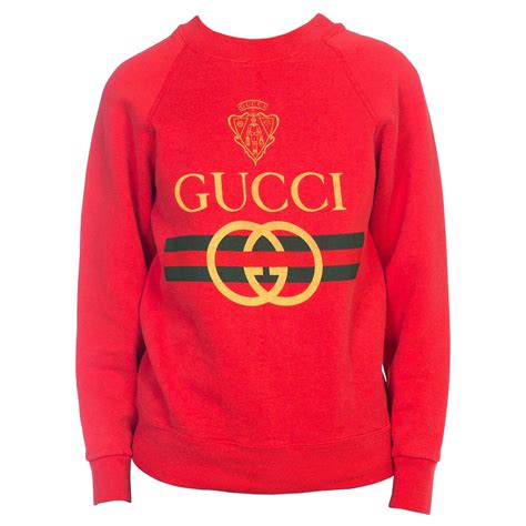 vintage gucci sweatshirt|vintage Gucci sweatshirt for sale.